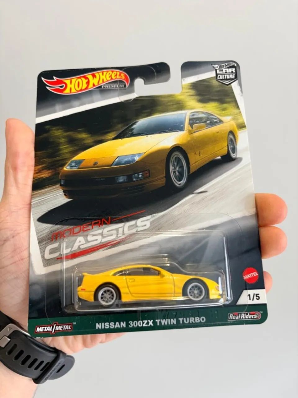 その他 EL 2/11 Hot Wheels Premium - Nissan 300ZX Twin Turbo Amarelo - Lacrado