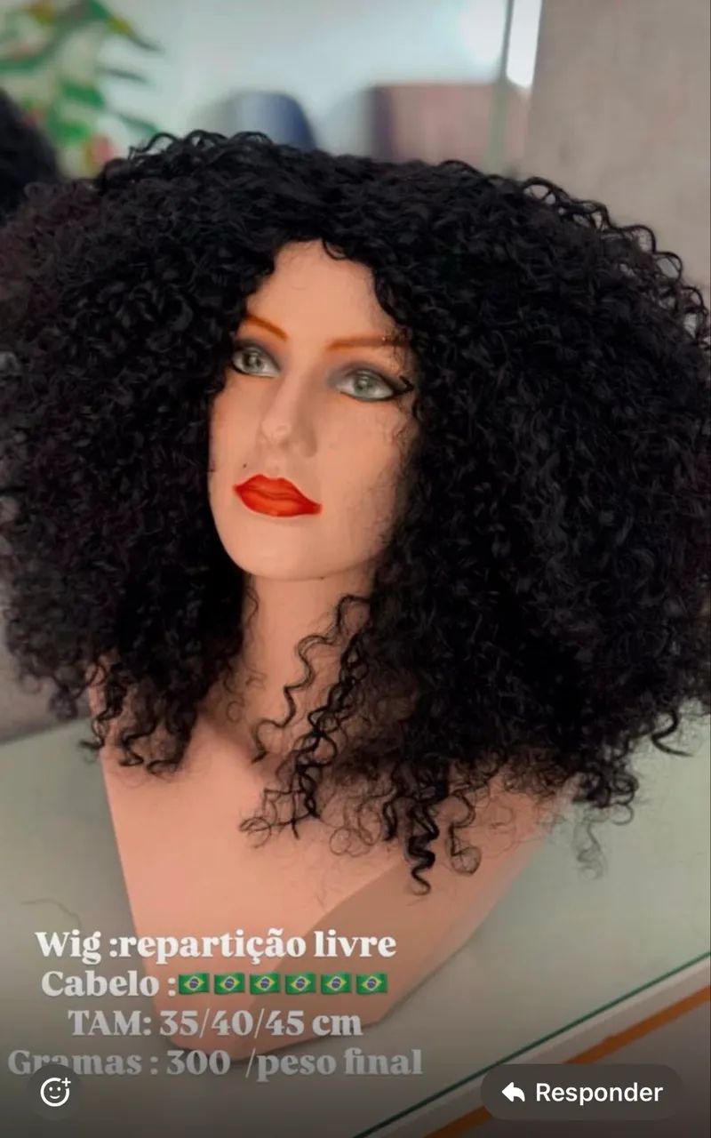 WIG DE CABELO BRASILEIRO 100% HUMANO. - Foto 4