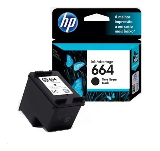 Cartucho HP 664 Preto  - Foto 2