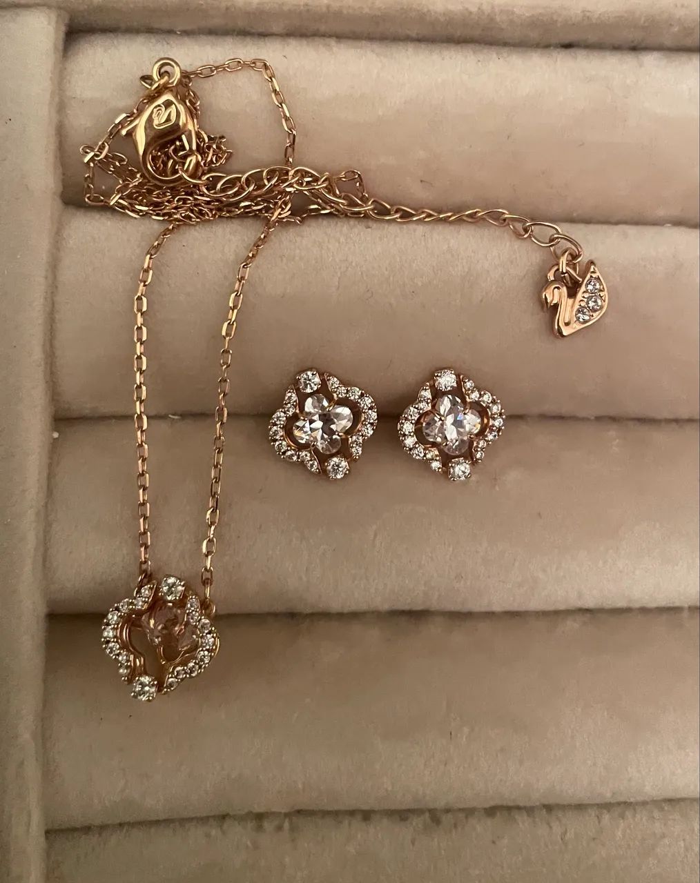 Conjunto Una Swarovski - Foto 4