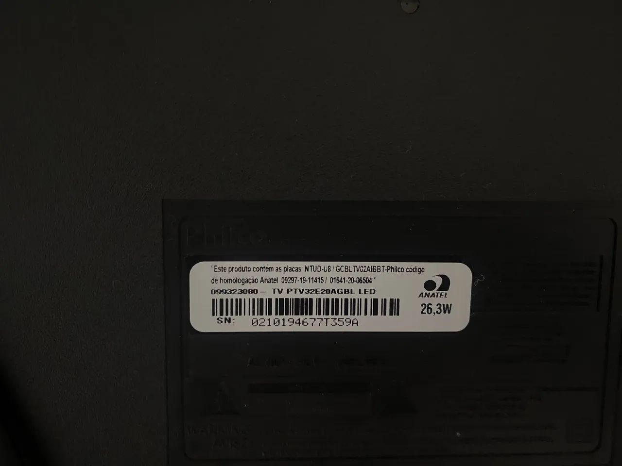 TV PHILCO 32 POLEGADAS  - Foto 4