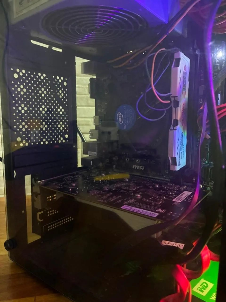 PC Gamer i3-8100 GTX 1050 8GB DDR4 SSD 240GB RGB - Computadores e