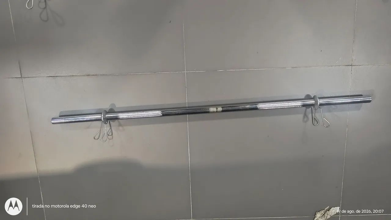 Barra reta maciça 1.20m