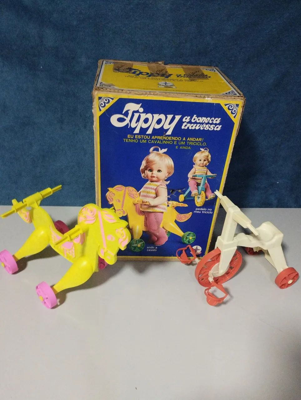Caixa e acessórios da boneca tippy da estrela  - Foto 2