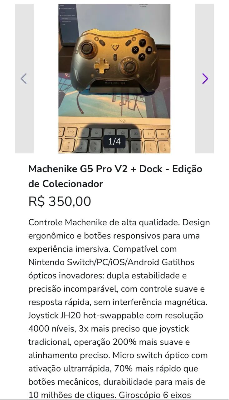 Controle G5 pro v2 - Foto 2