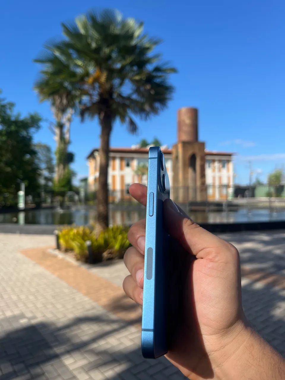 iPhone 13 Azul 128GB - Bem Conservado, Funcionando Perfeito - Foto 5