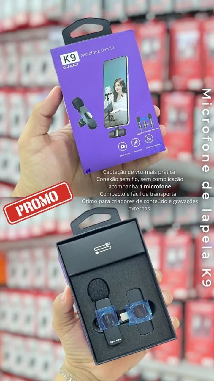 Microfone sem fio  - Foto 2