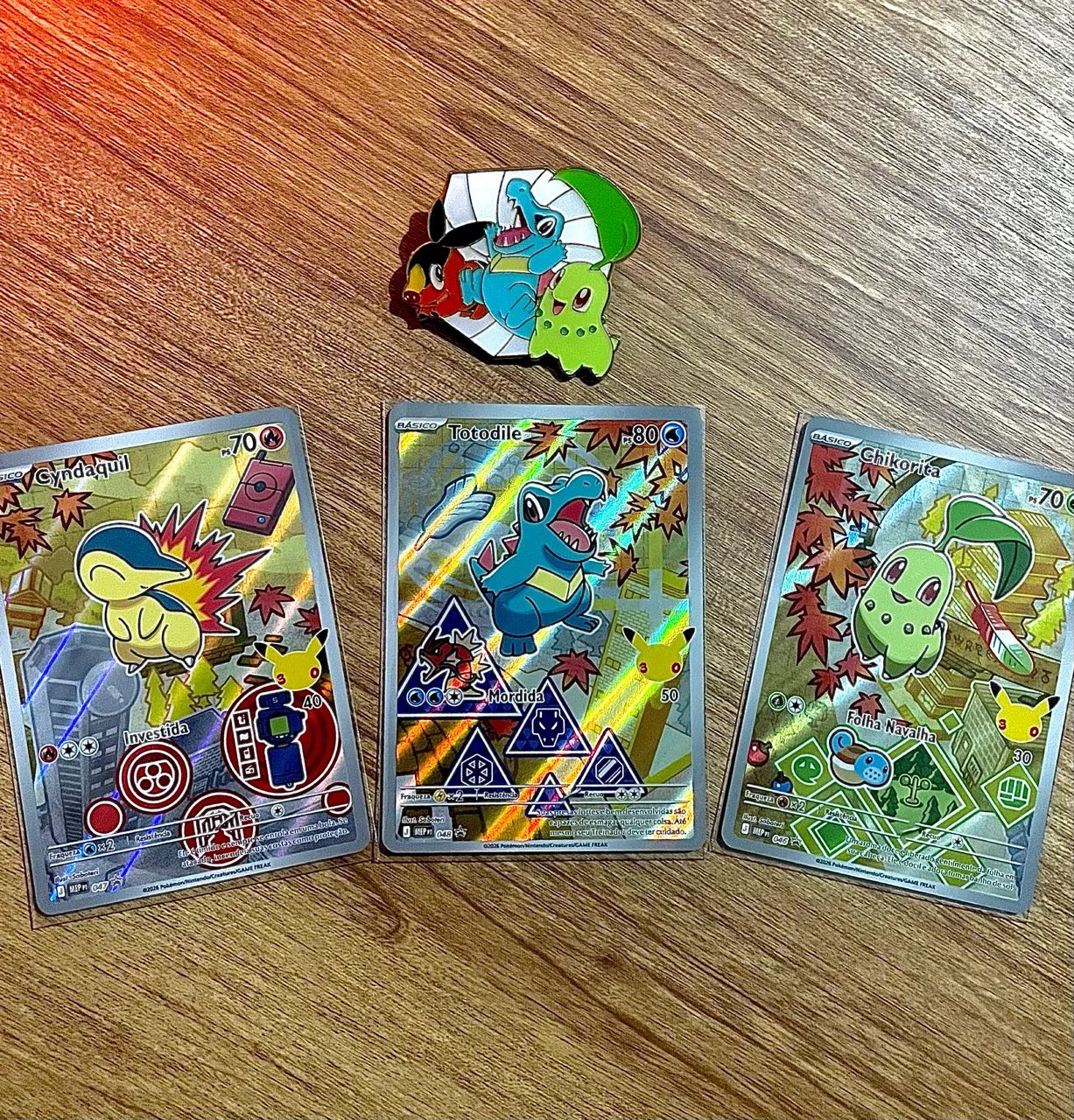 Pokemon TCG Trio de Johto