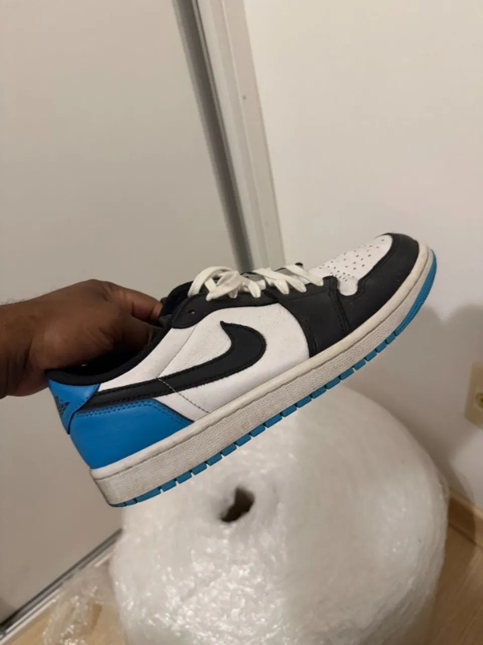 Tênis Air Jordan 1 Low OG Obsidian - Foto 2