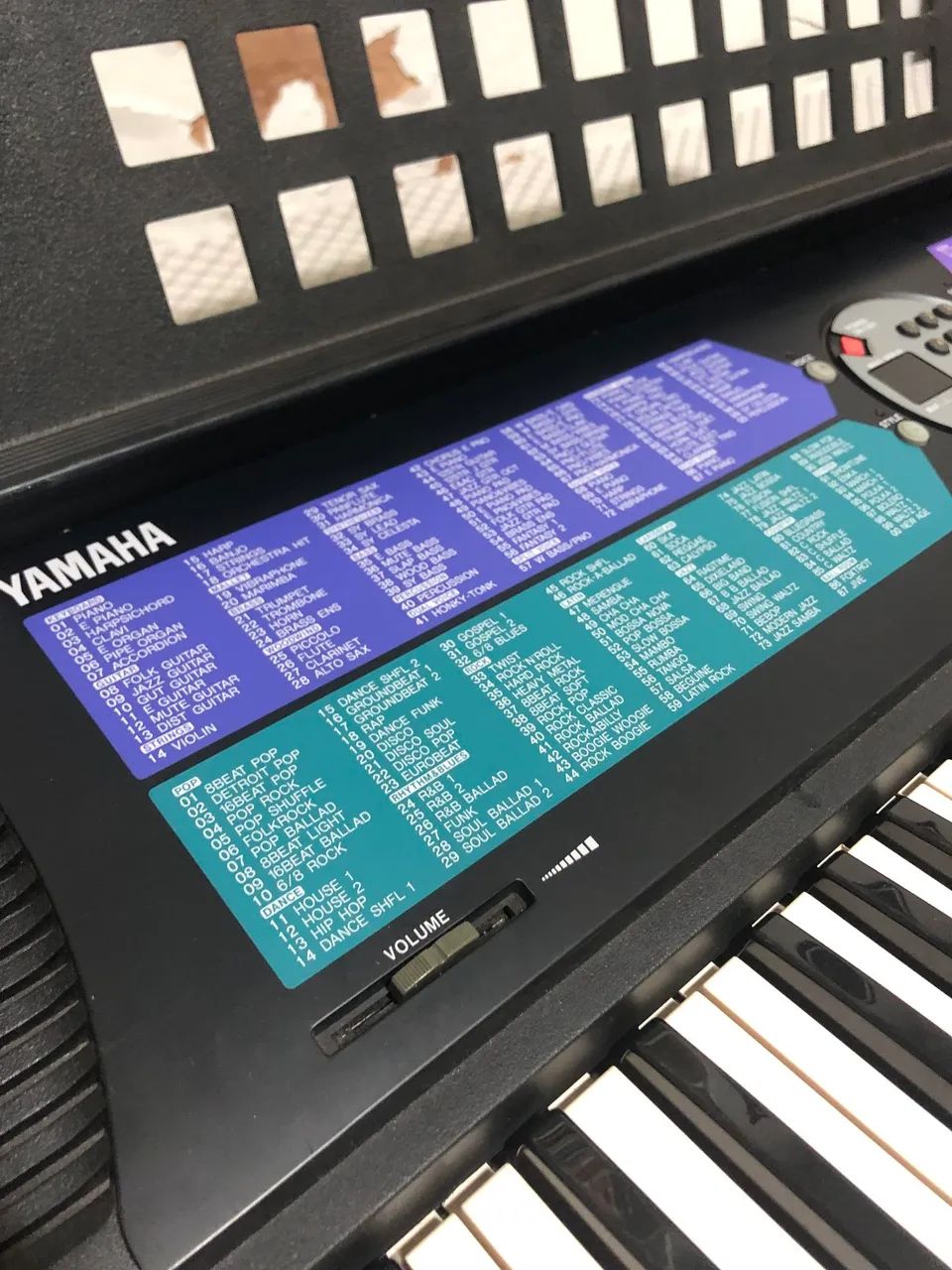 Teclado Yamaha 