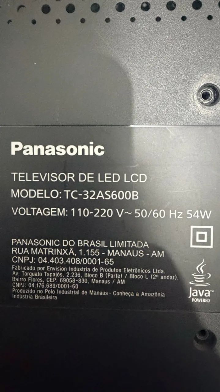 TV 32 polegadas PANASONIC  - Foto 4