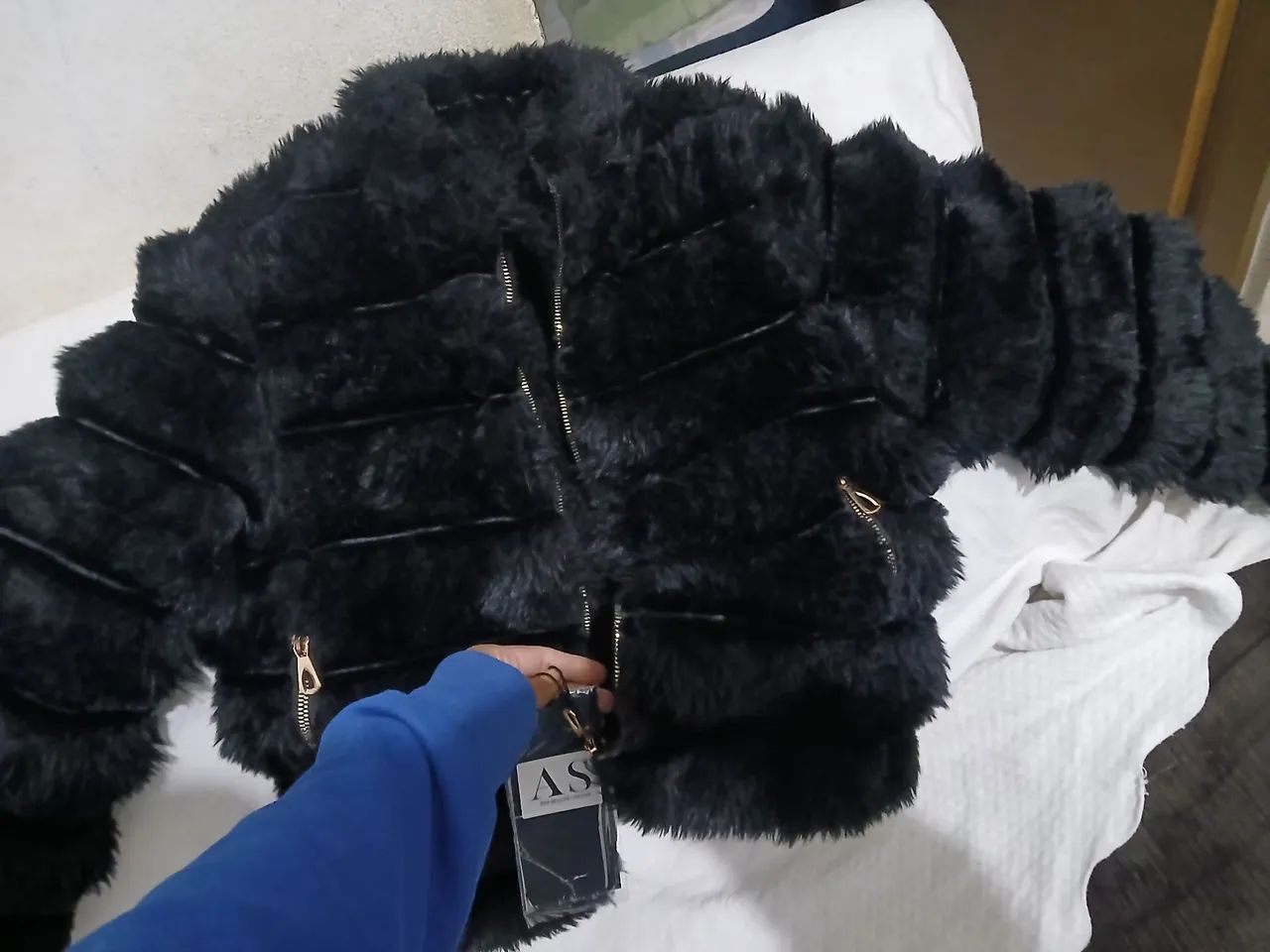 Jacketa Puff peluciada  - Foto 4