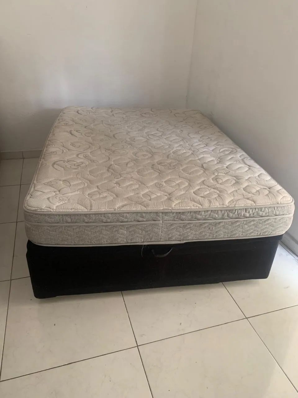 Kit cama box baú com colchão casal  - Foto 3