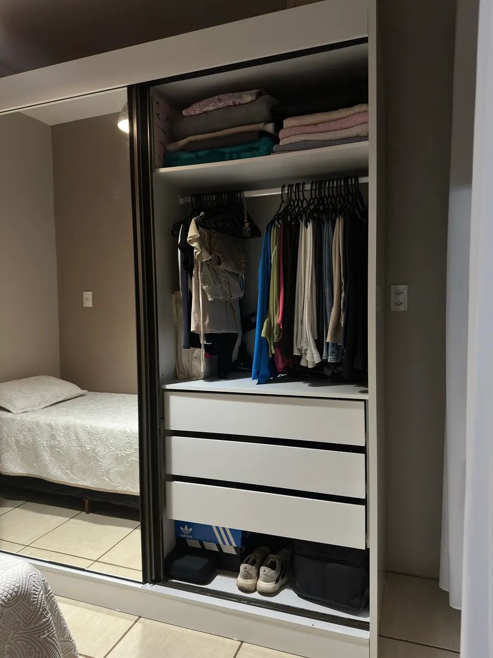 Guarda roupa de correr casal  - Foto 3
