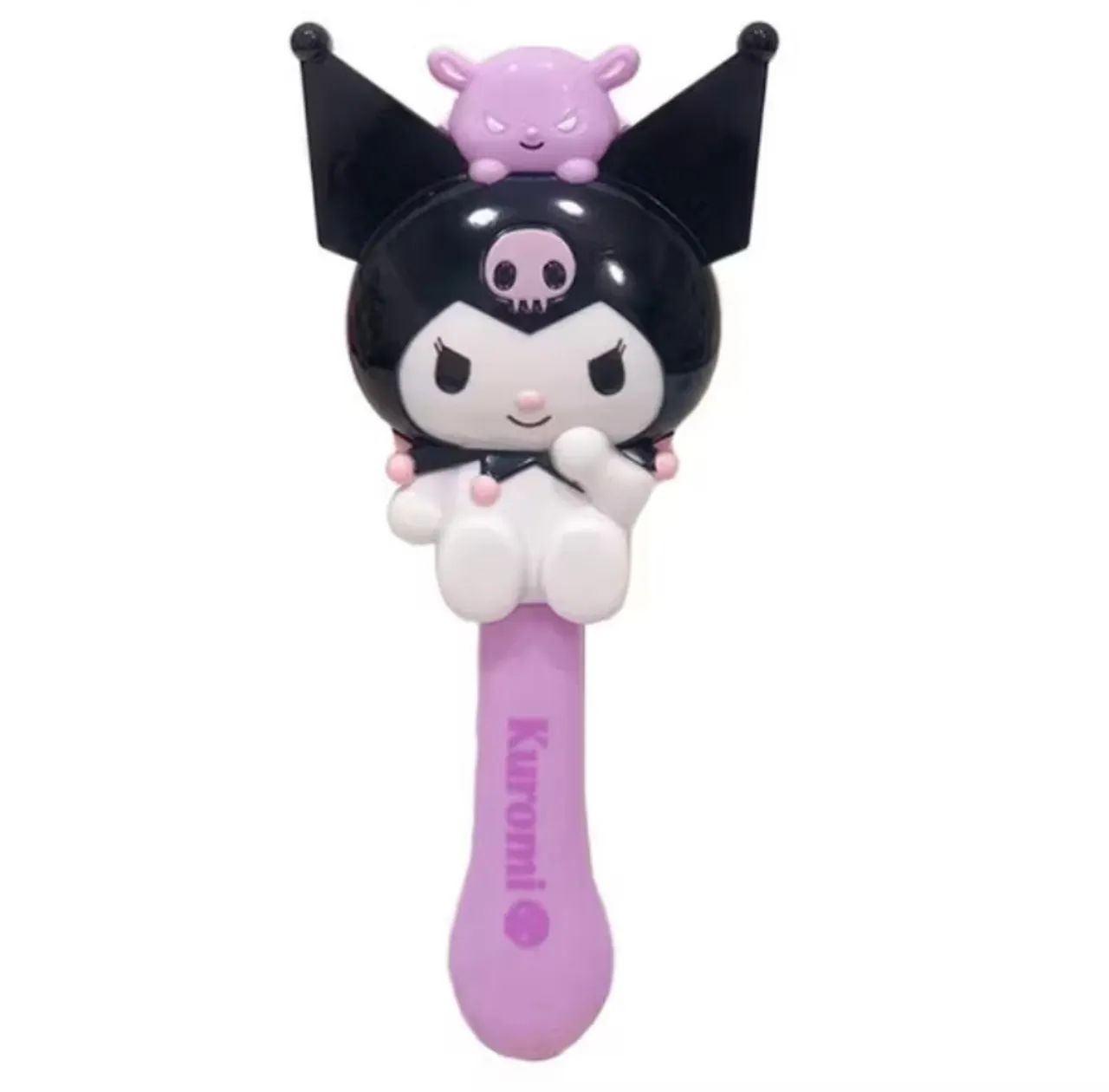 Kit de 1 escova e 1 espelho Kuromi - turma da Hello Kitty  - Foto 3
