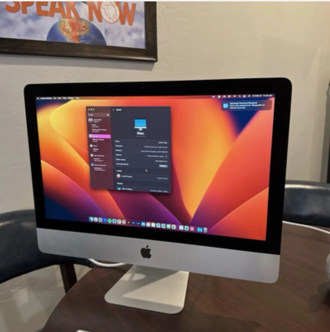 Imac 2012 i5 8gb ram ssd 356gb