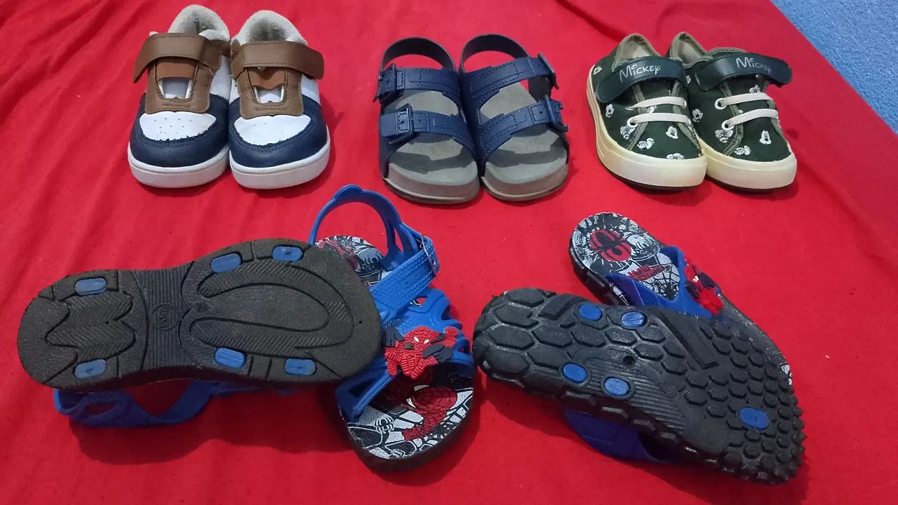 12 Pares de sapatos Menino  - Foto 5