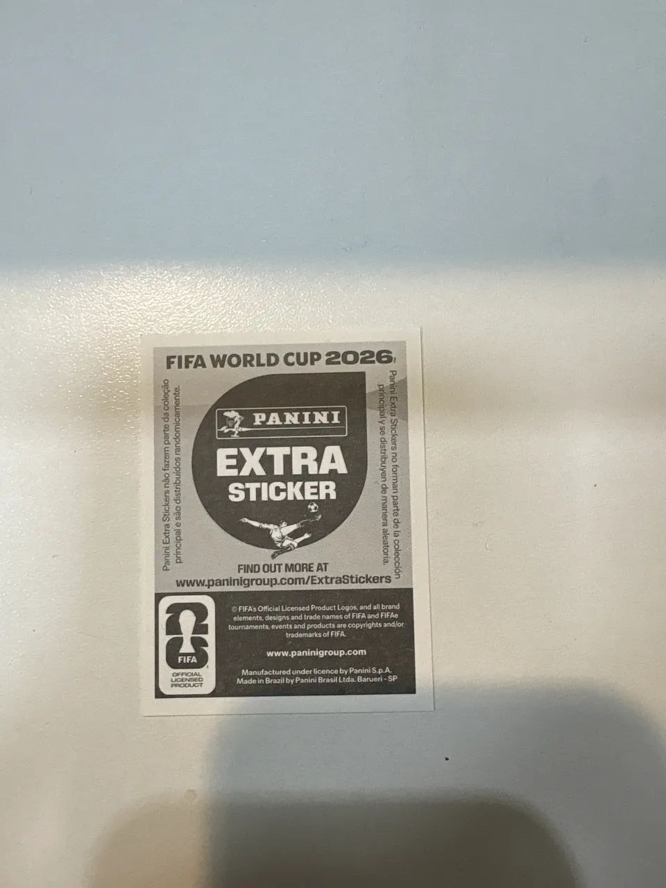  Figurinha Extra sticker REGULAR  Kylian Mbappé COPA 2026  - Foto 4