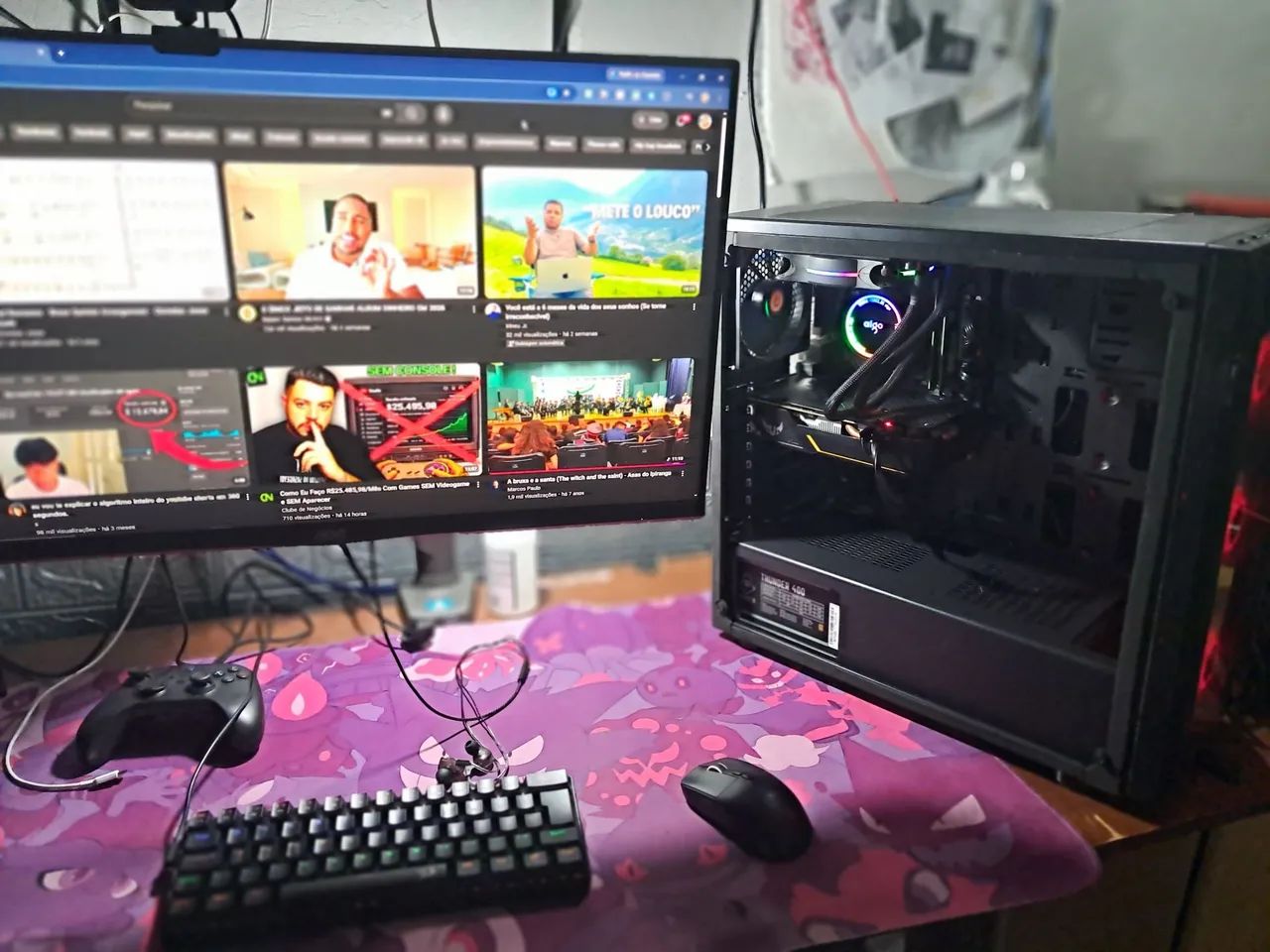 PC GAMER RYZEN COM PLACA DE VÍDEO DEDICADA ?