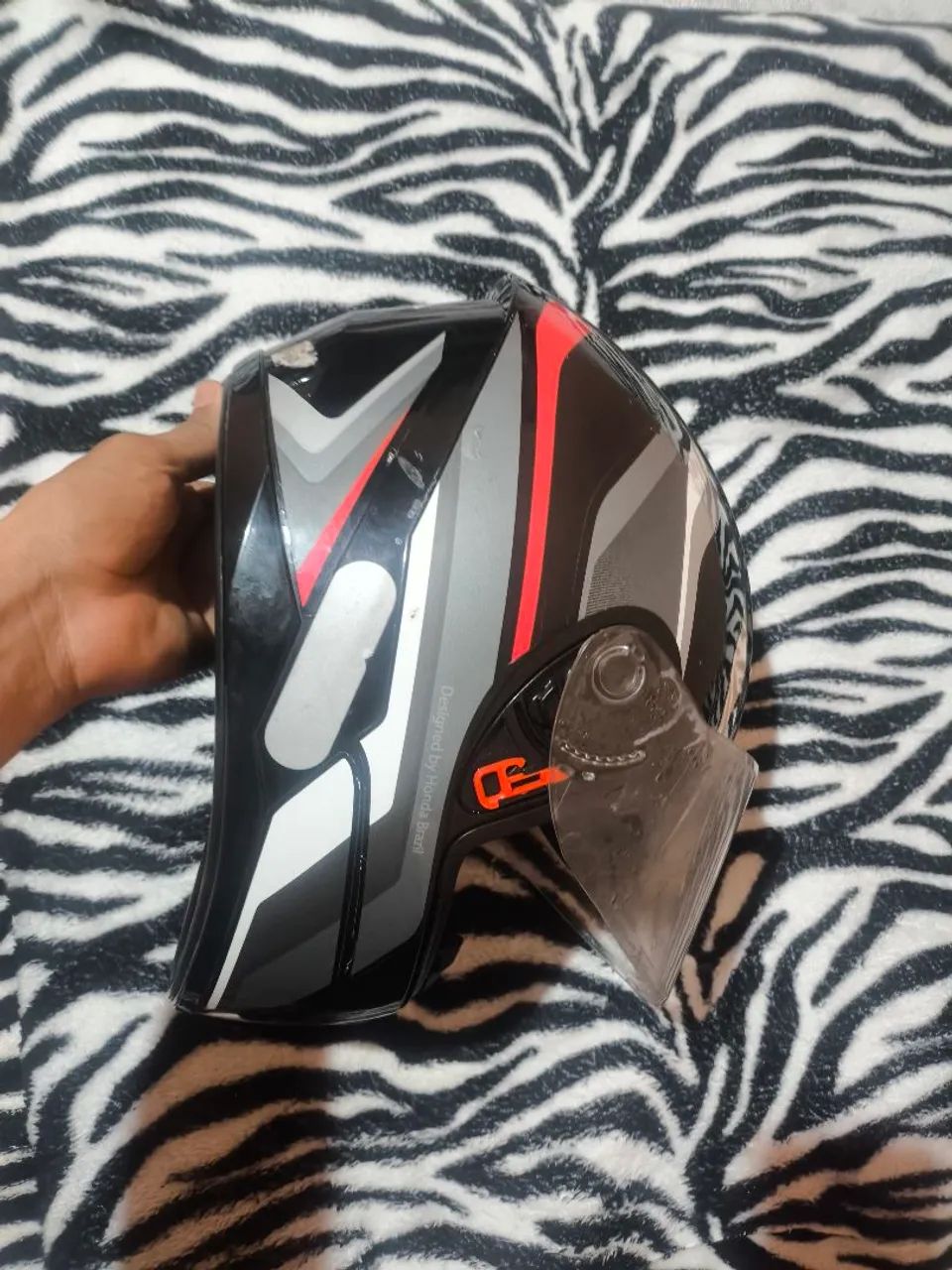 CAPACETE ORIGINAL DA HONDA N°58 - Foto 5