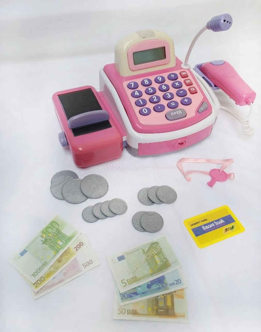 Caixa registradora mercadinho