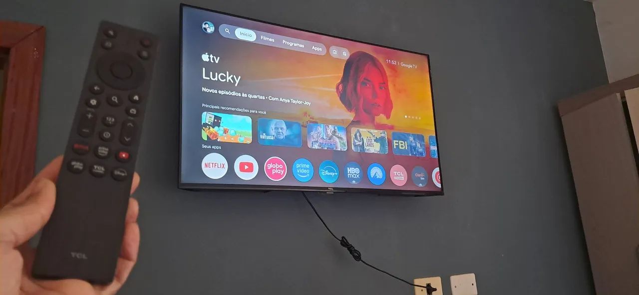 Smart tv TCL 40 polegadas (NOVA) - Foto 2