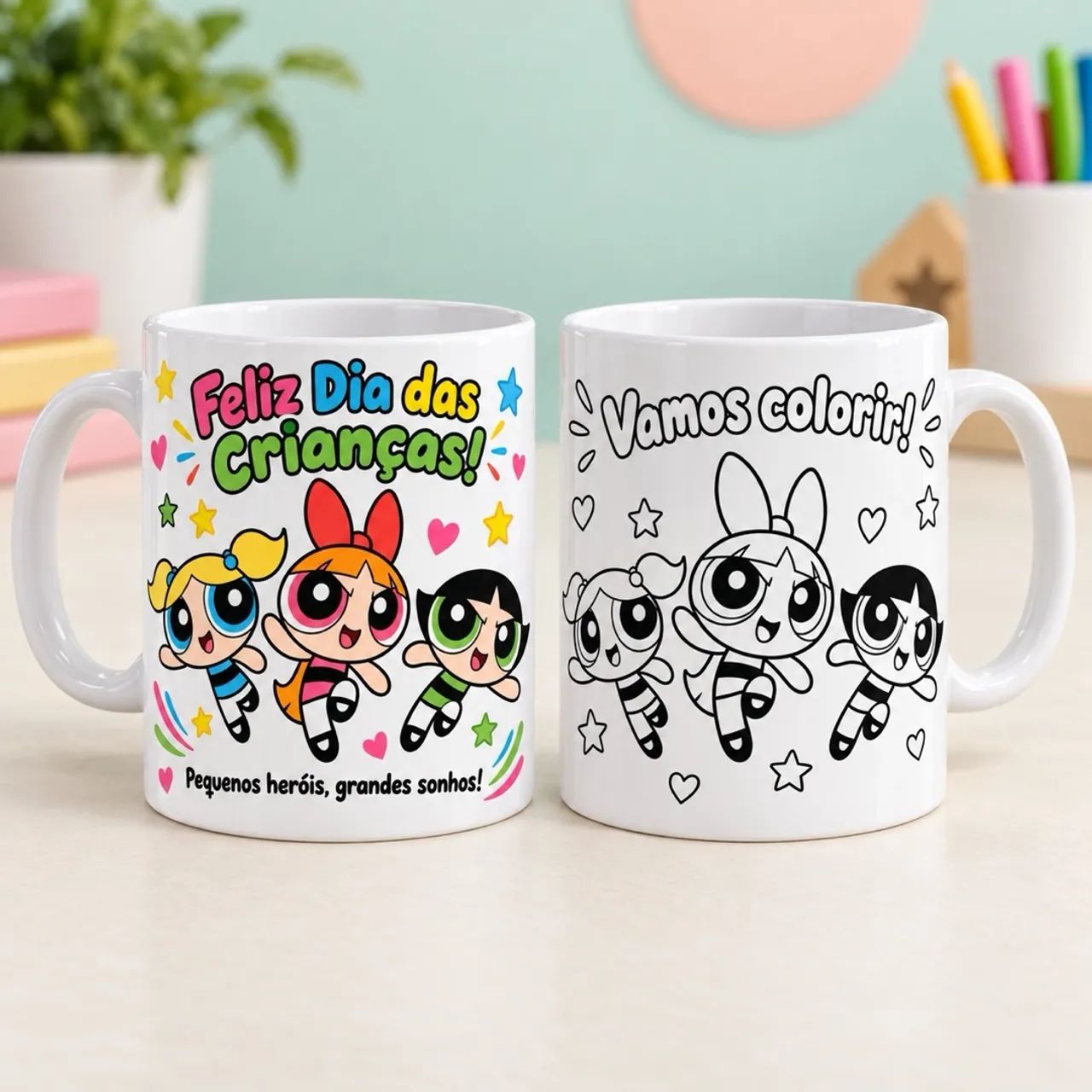 Caneca personalizada colorir  - Foto 2