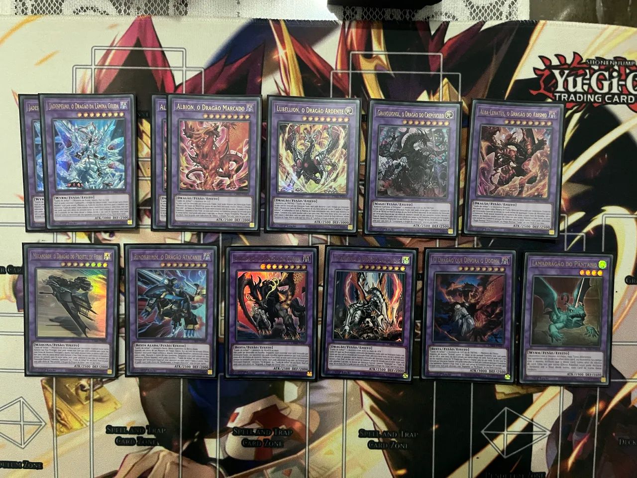 Deck Branded + Sleeves (protetores) e Playmat temático (Yu-Gi-Oh!) - Foto 2