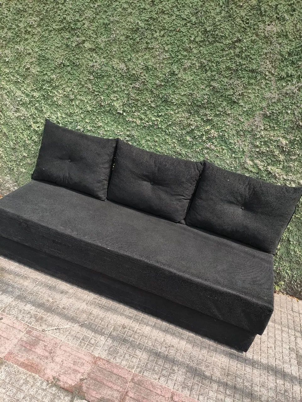 SOFÁ CAMA PRETO  - Foto 3