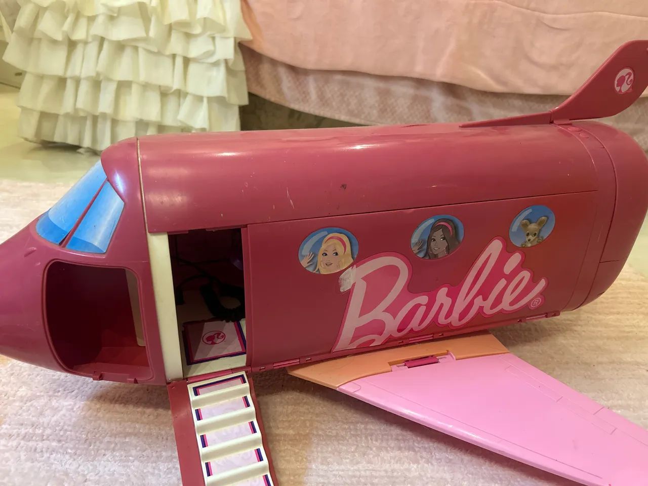 Avião Barbie + Acessórios + Boneca - Foto 4