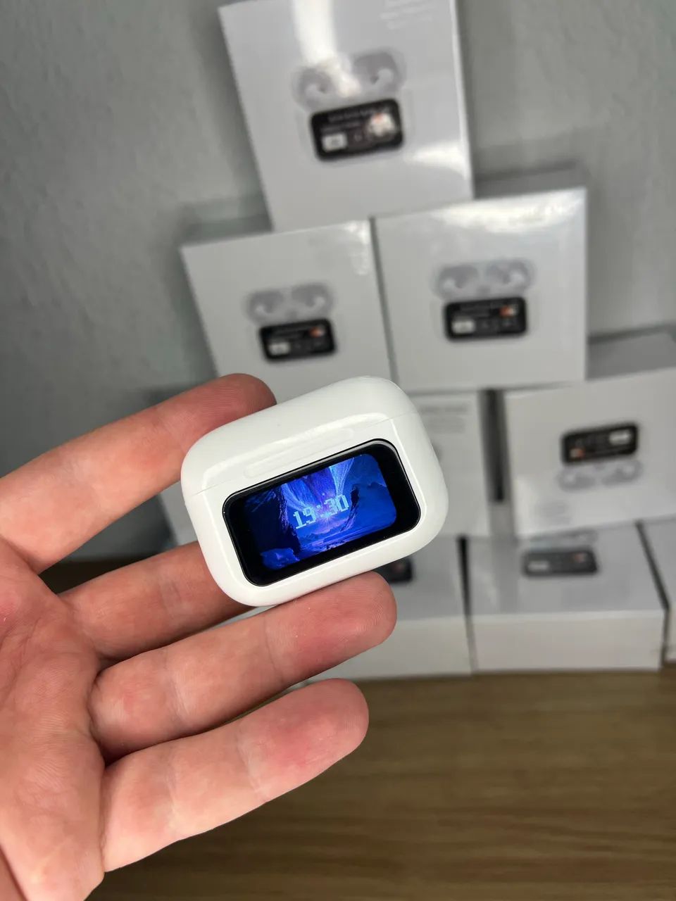 2 unidades Fone Bluetooth A9 pro touchscreen - Foto 4