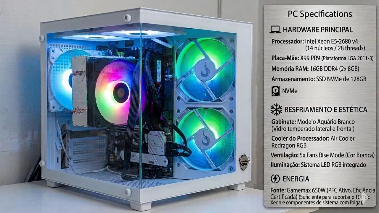Complete gaming PC for sale, no graphics card!! Available for Xbox Series S or selling separately
