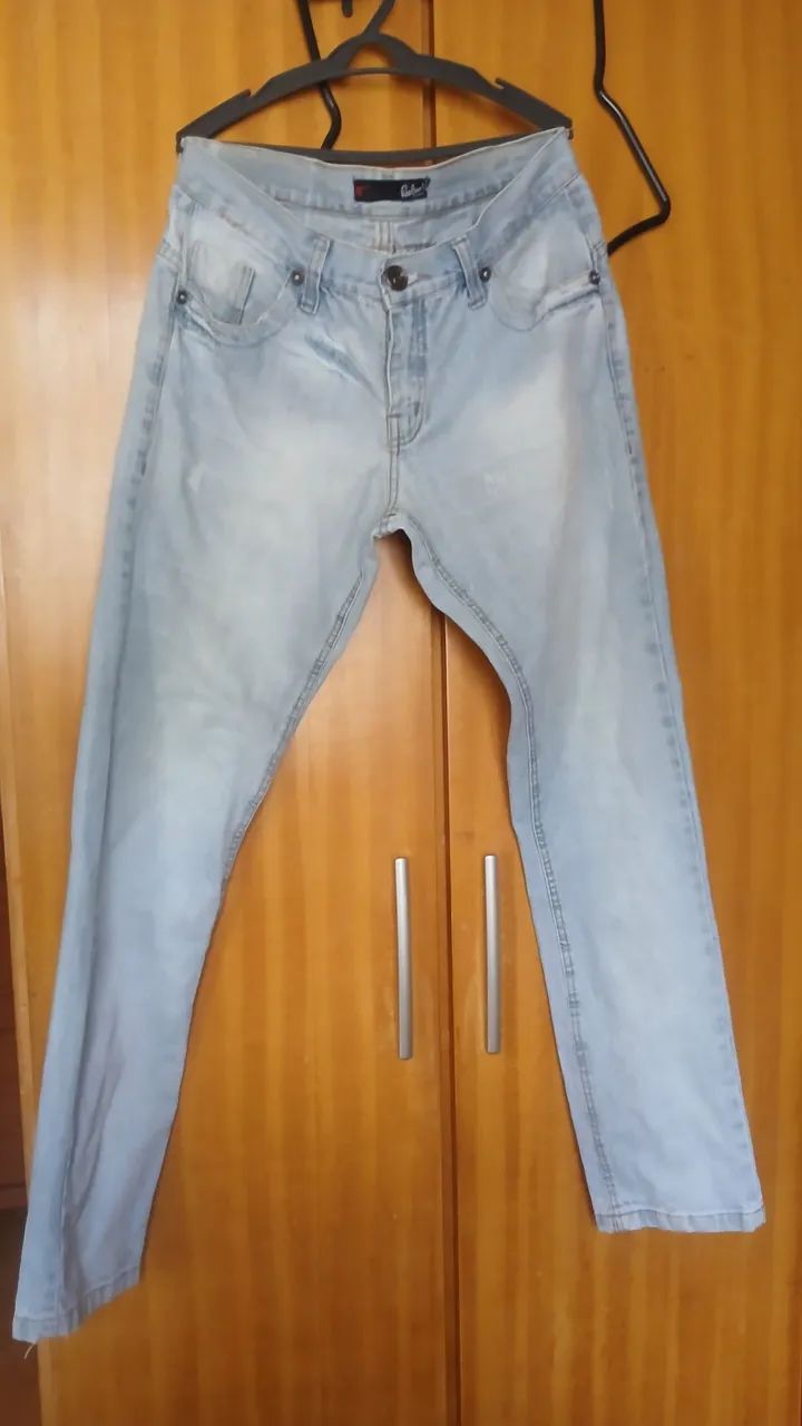 CALÇA JEANS MASCULINA 42 - Foto 4
