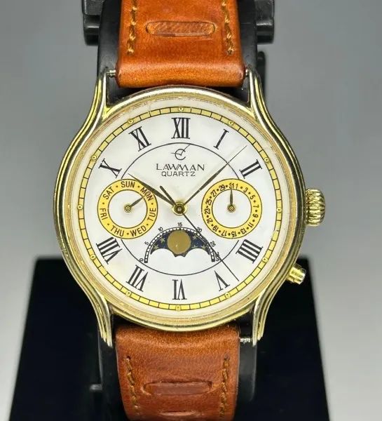 Relógio Lawman Quartz Moonphase