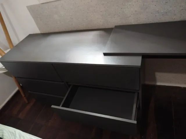 COMODA + MESA COMPUTADOR NOVA