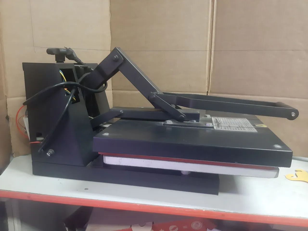 Prensa termica Lanmax para sublimaçáo Nagano - Foto 4