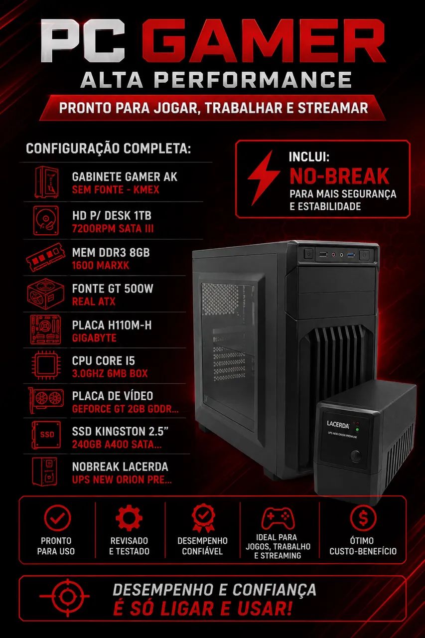 Computador Nobreak  - Foto 2