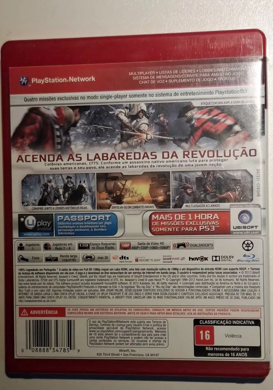 Assasins creed 3 ps3 - Foto 2