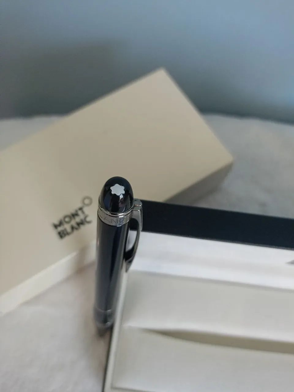 Caneta Montblanc StarWalker Midnight Black - original com estojo  - Foto 3