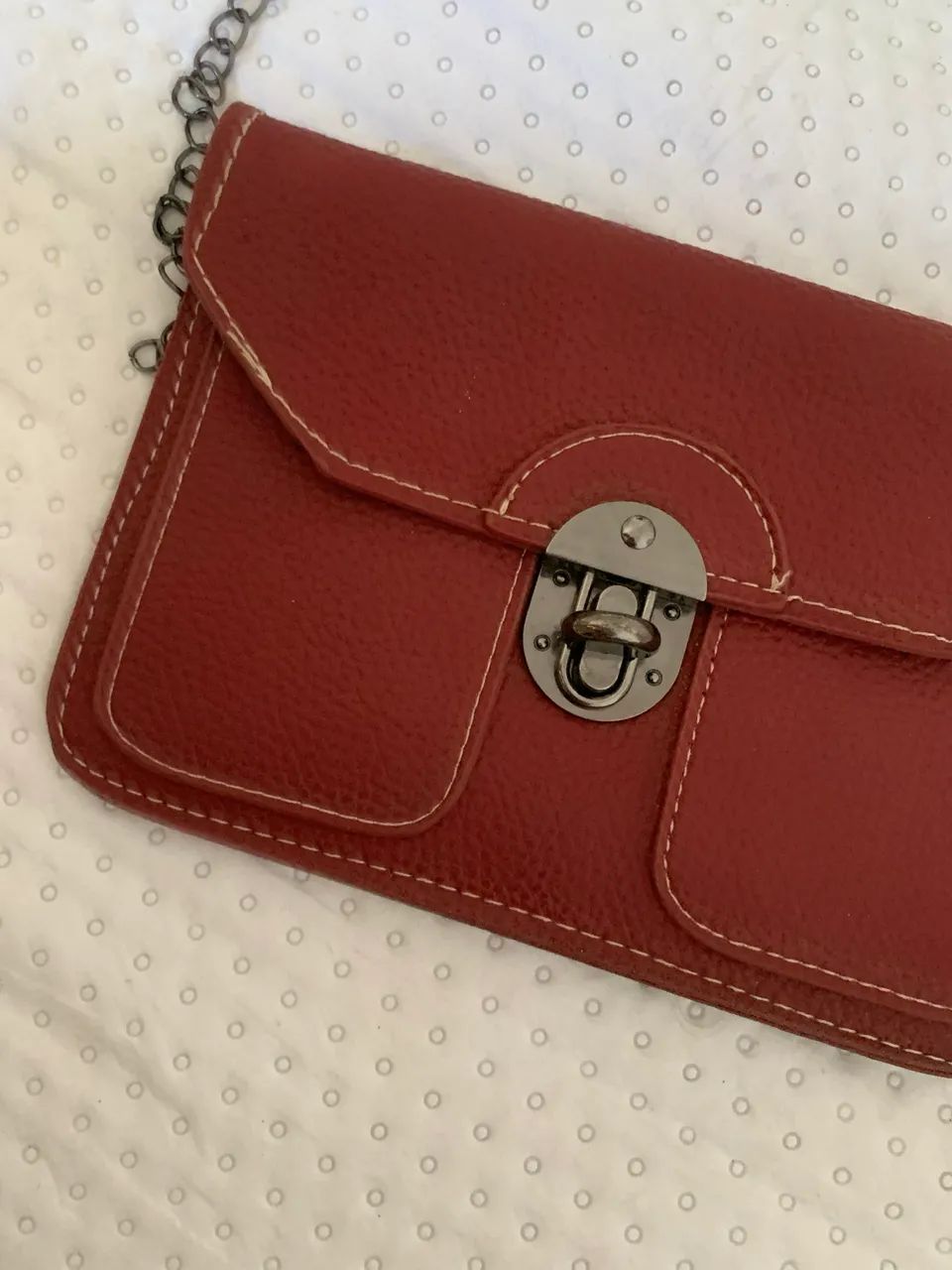 Bolsa bordô  - Foto 2
