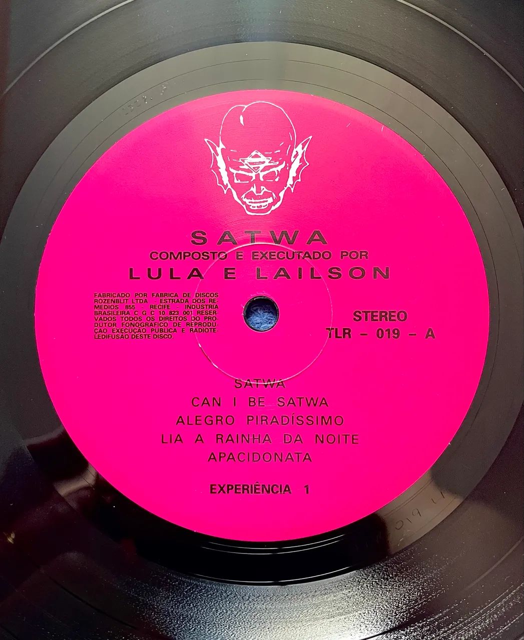 LP Satwa 1973 Lula Côrtes e Lailson Reedição Time-Lag com Encarte