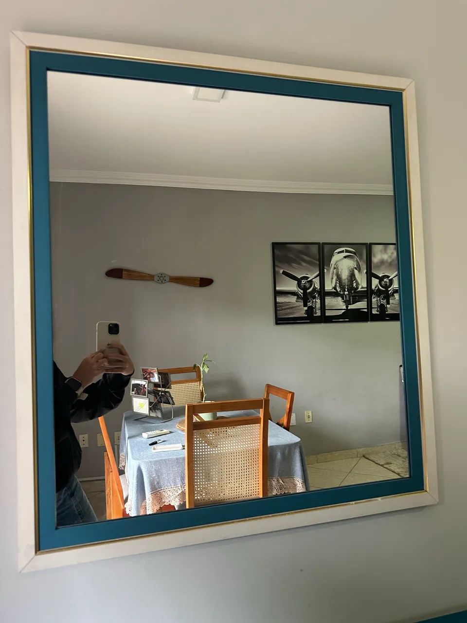 Escrivaninha Retrô + Espelho  - Foto 2