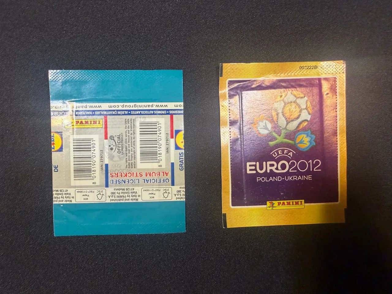 Pacote de Figurinhas Lacrados - Euro 2012 e 2016 - Foto 3