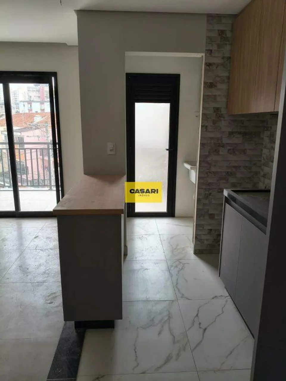 Apartamento 57 m² com 2 dormitórios, sendo 1 suíte e varanda gourmet no Centro de São Bern - Foto 5