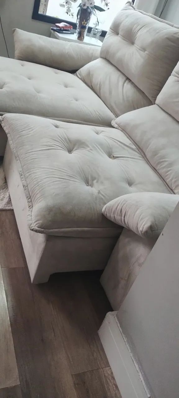 Sofá moderno retrátil e reclinável  - Foto 3