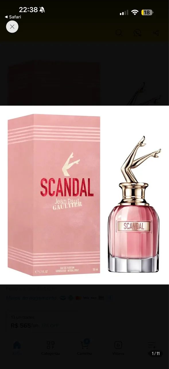 Vendo perfume importado (Fem/Masc) - Foto 4