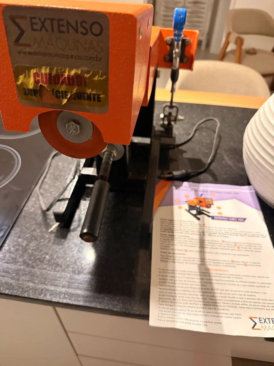 Máquina  giro de sublimação de copos  e outros  - Foto 2