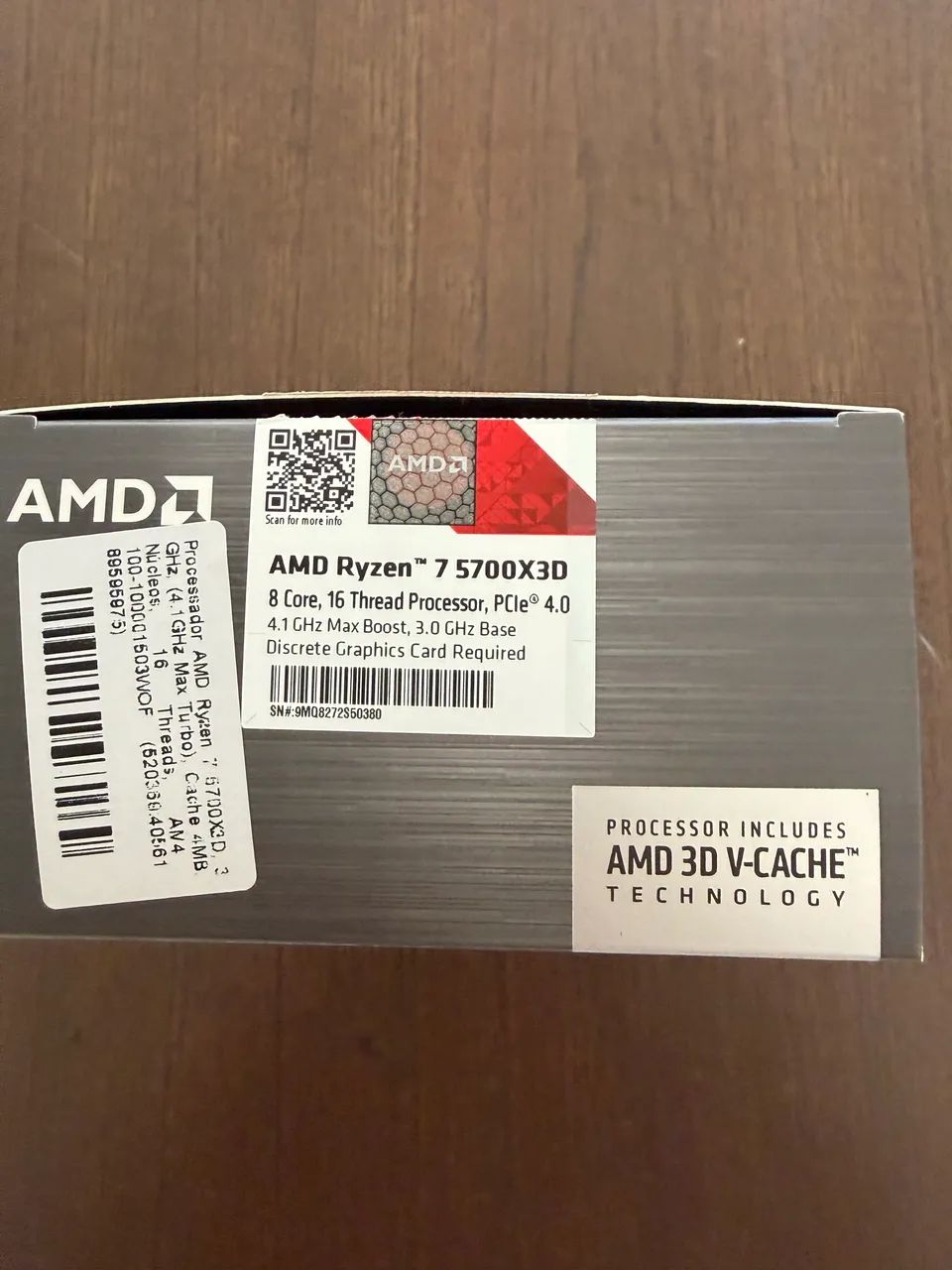 Processador AMD Ryzen 7 5700X3D - Foto 2