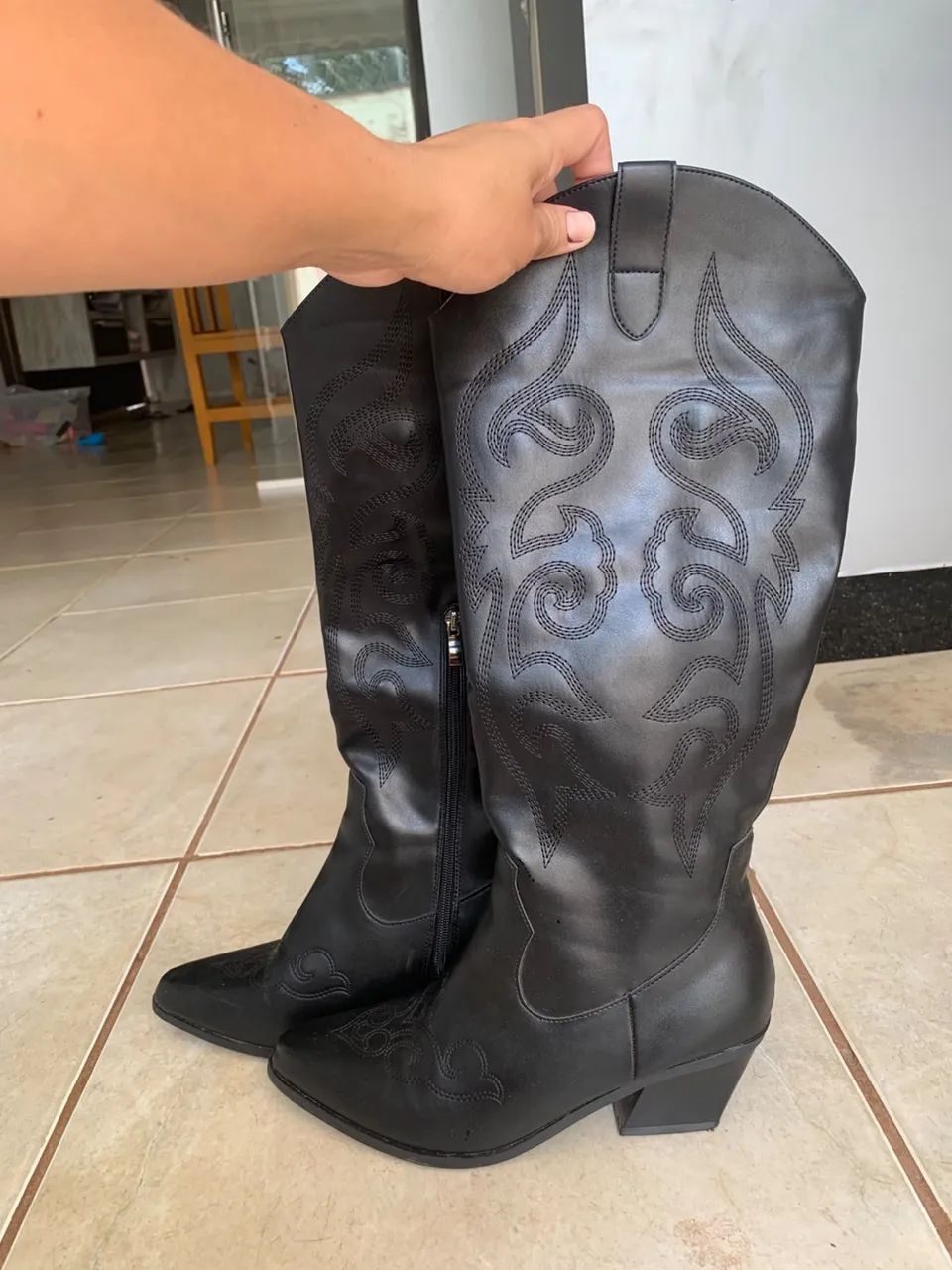 Bota texana feminina  - Foto 3