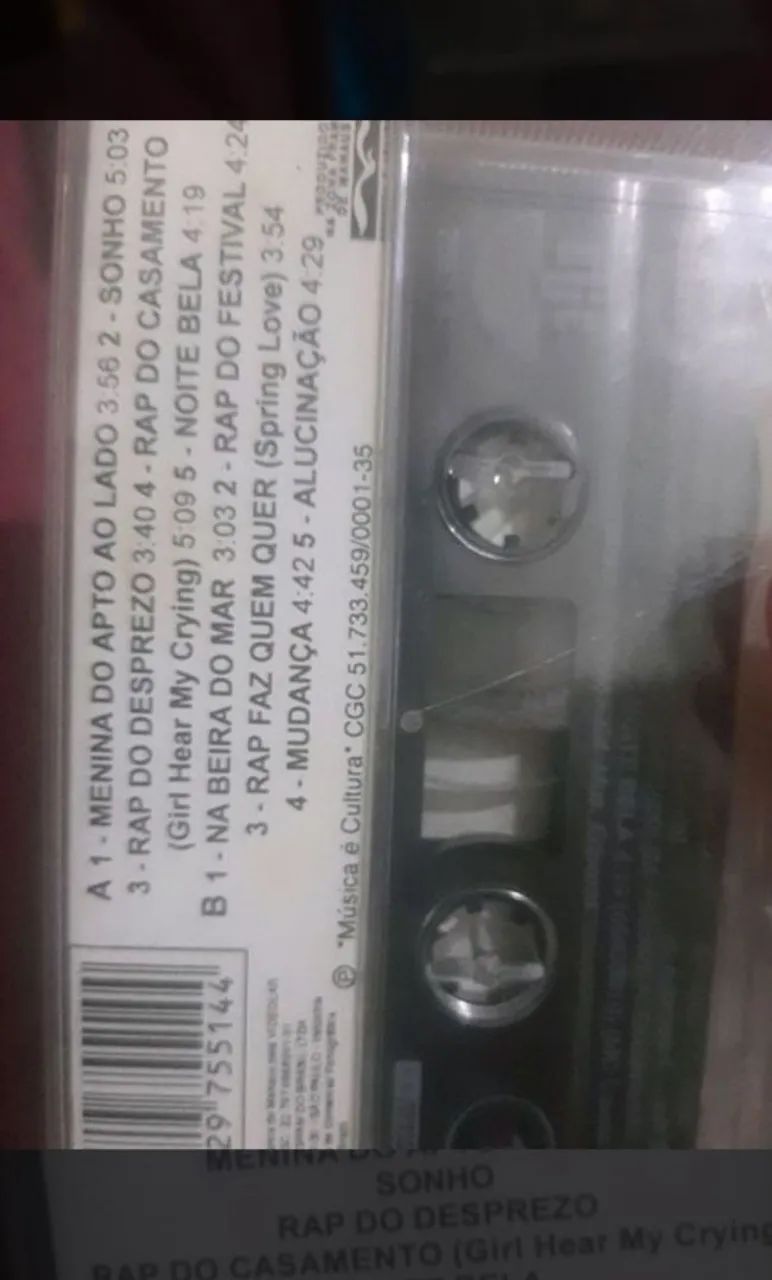 K7 funk Danda e Tafarel funk antigo  - Foto 5
